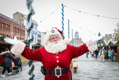 Santa in Stockton