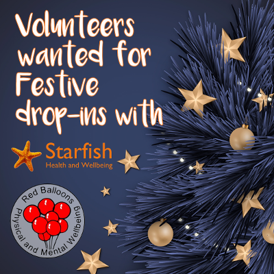 Starfish and Red Balloons Festive volunteering